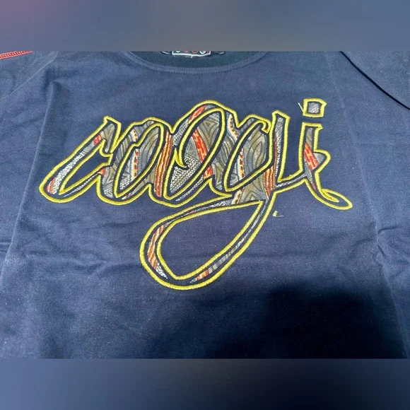 VINTAGE COOGI KNITWEAR TSHIRT STYLE ON SPELLOUT NWT- Dead-stock-3XL-Original Bag - Picture 7 of 15